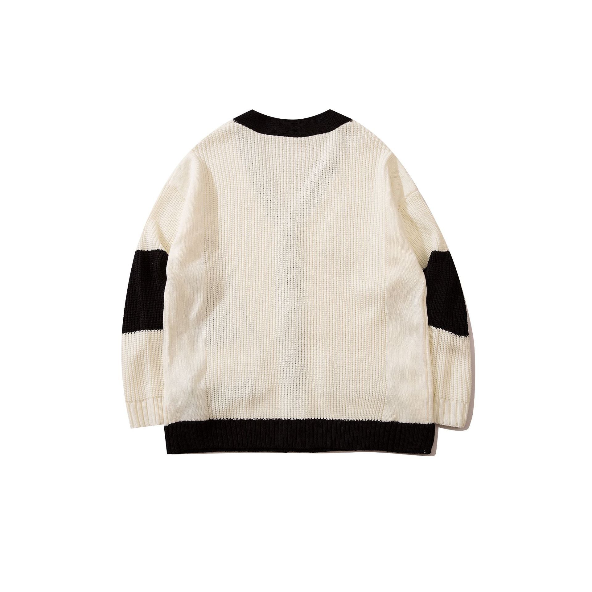 Men And Women Tide Brand Street Loose Casual Couple Sweater Jacket