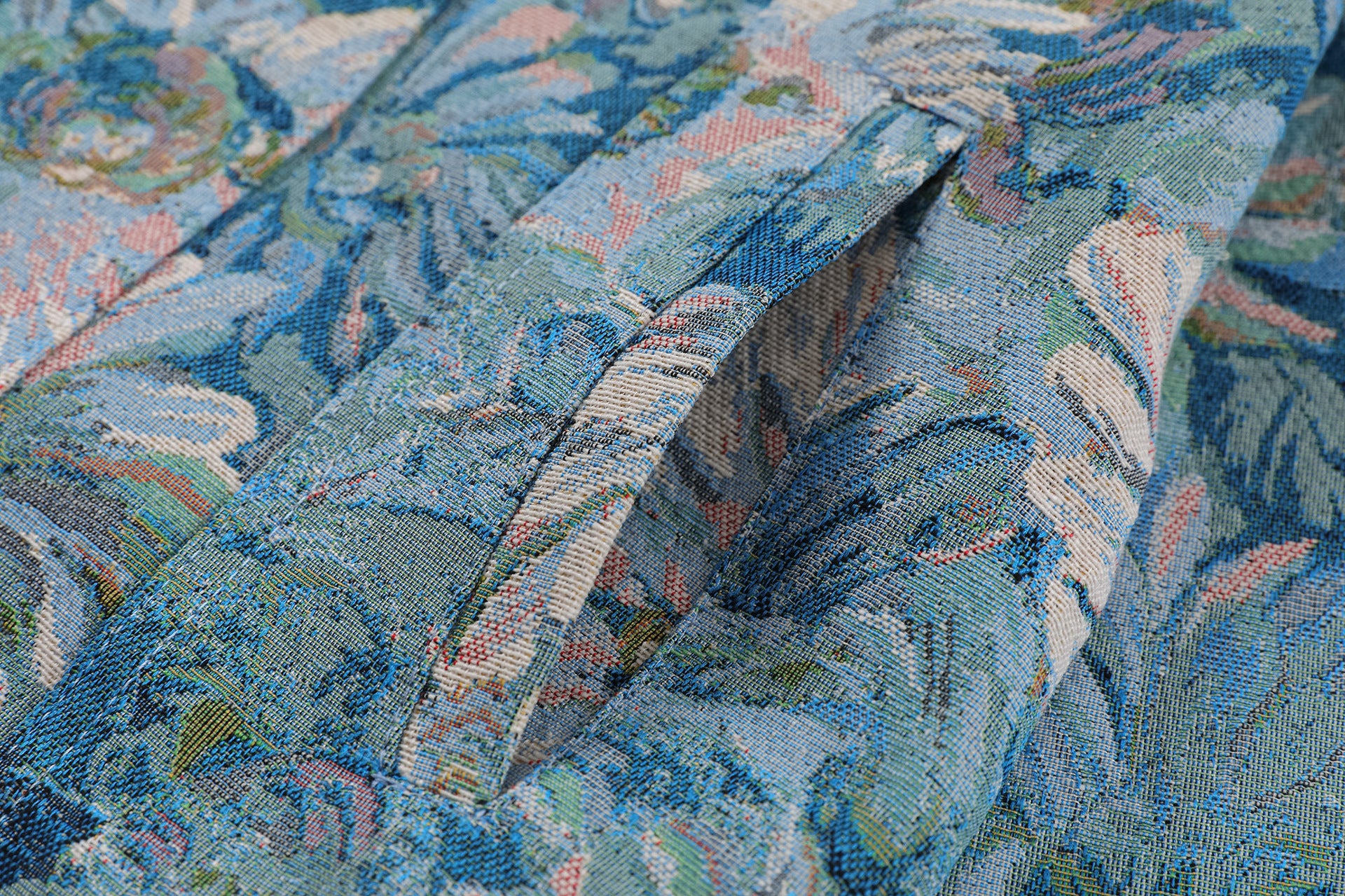 Vintage Floral Denim Loose Jackets
