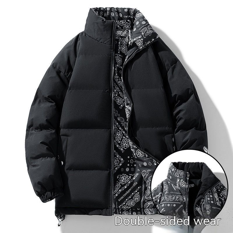Double-sided Wear Couple Cotton-padded Puffer Clothes