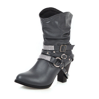 Women's Leather Martin boots