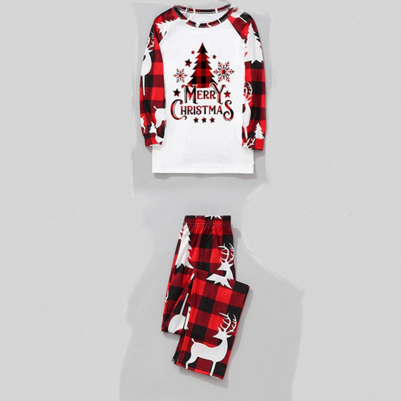 Fashion Family Christmas Print Pyjamas Set