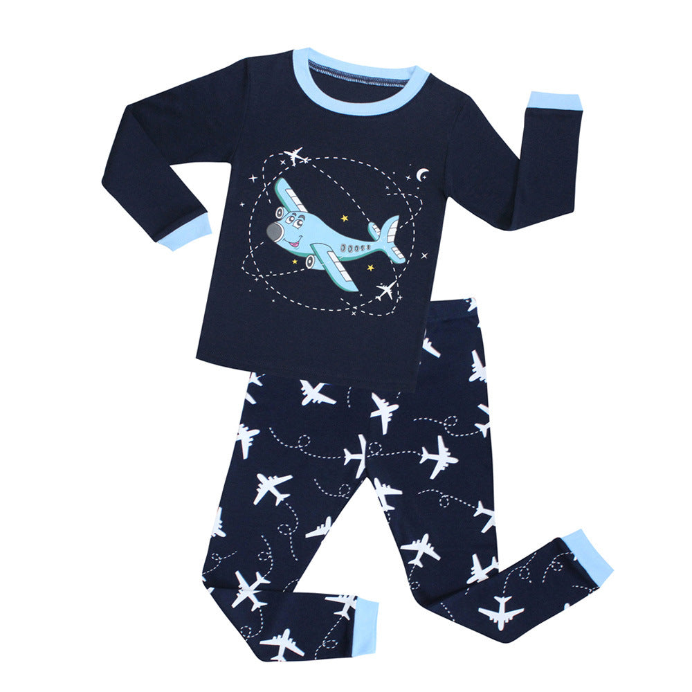 Printed Christmas Deer Children'sCotton Pyjamas