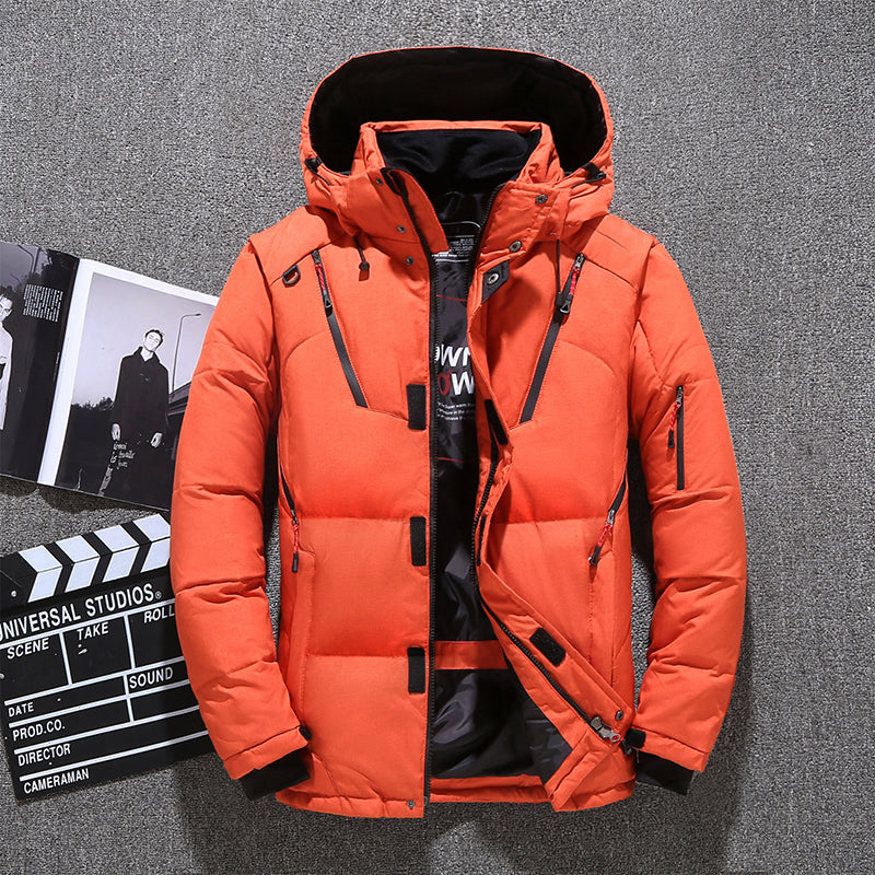 Thick Detachable Hooded Winter Jacket