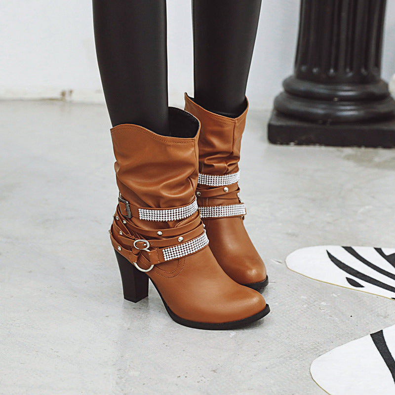 Women's Leather Martin boots
