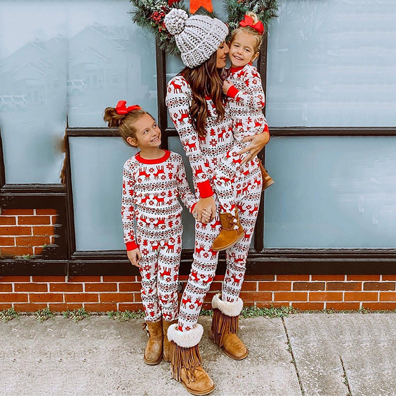 Home Pajamas Parent-child Pyjamas Suit