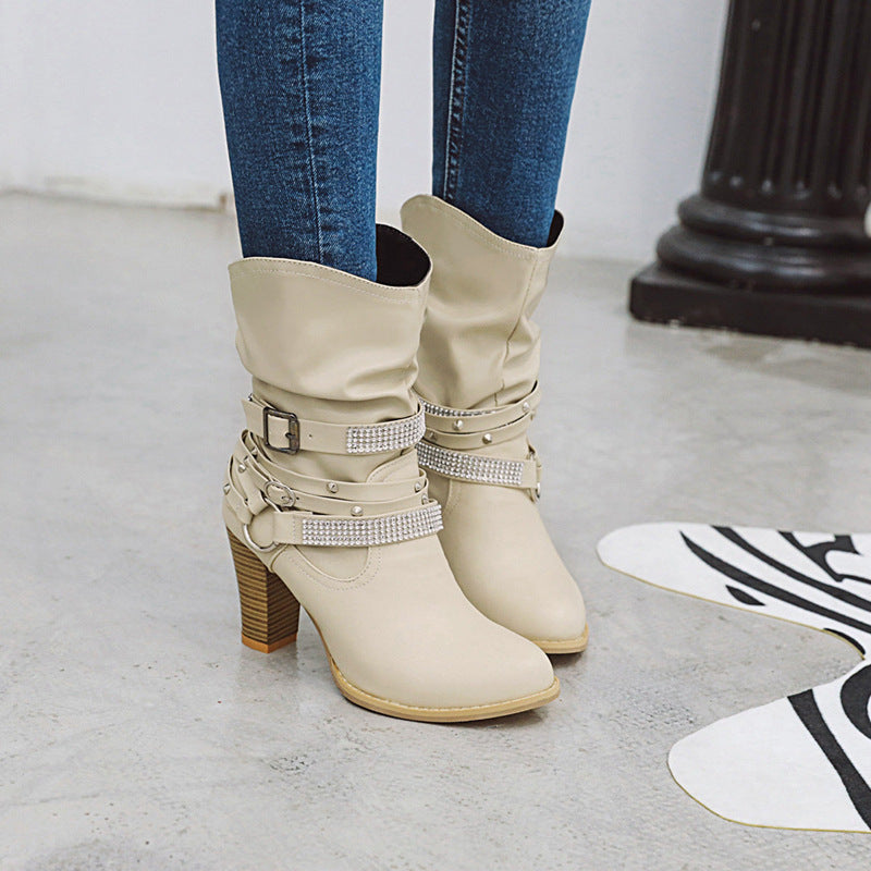 Women's Leather Martin boots