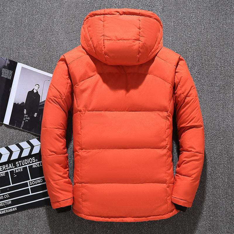 Thick Detachable Hooded Winter Jacket