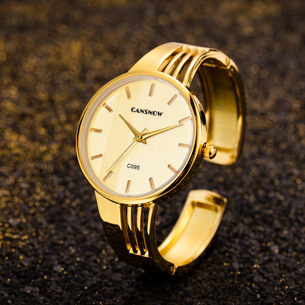 New Hot Selling Women Quartz Bracelet Wristwatch