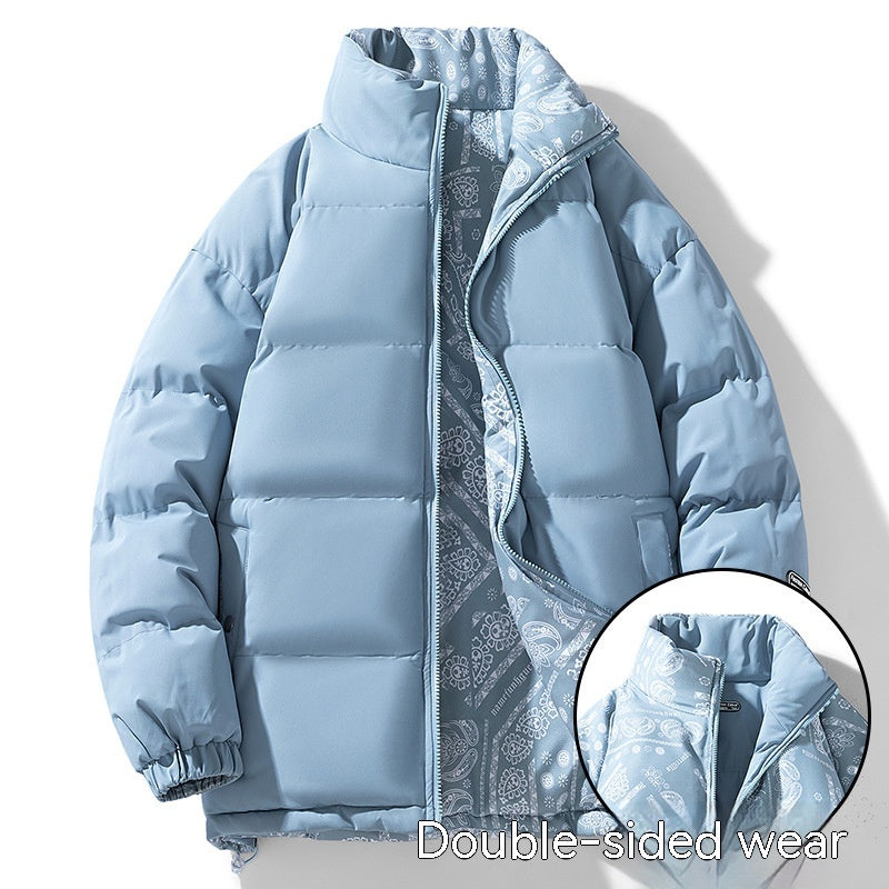 Double-sided Wear Couple Cotton-padded Puffer Clothes
