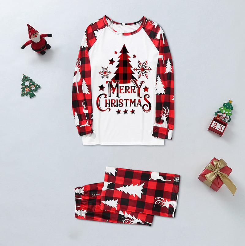 Fashion Family Christmas Print Pyjamas Set