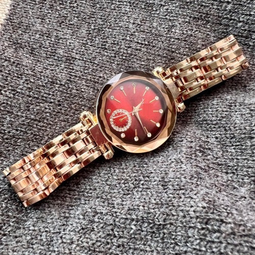 Women's Track Quartz One Piece Waterproof Watch