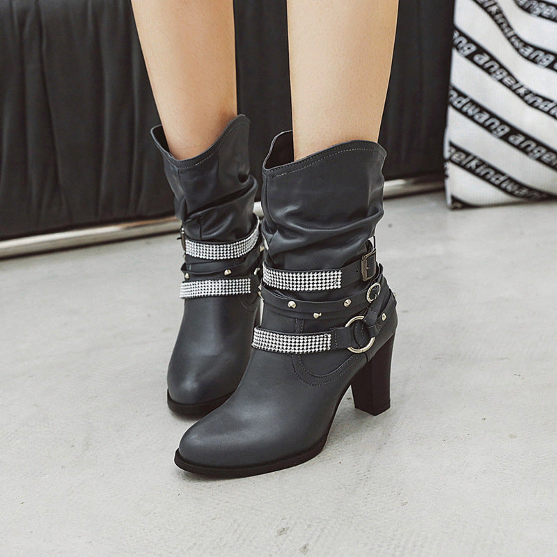 Women's Leather Martin boots