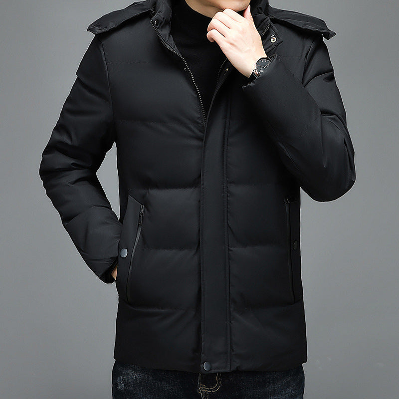 Thick Hooded Plus Size Winter Jacket