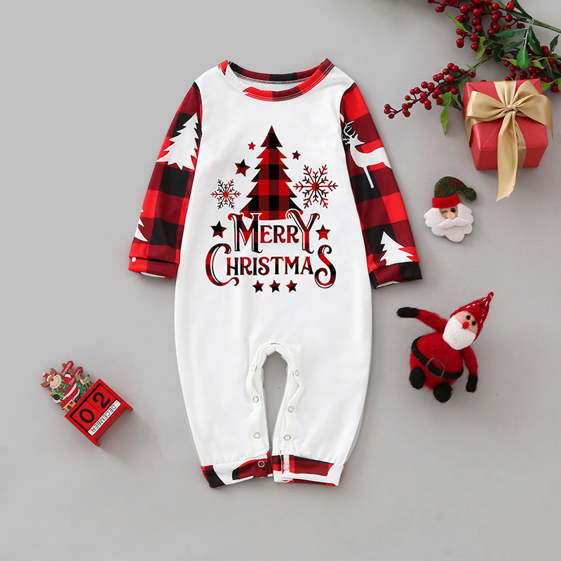 Fashion Family Christmas Print Pyjamas Set