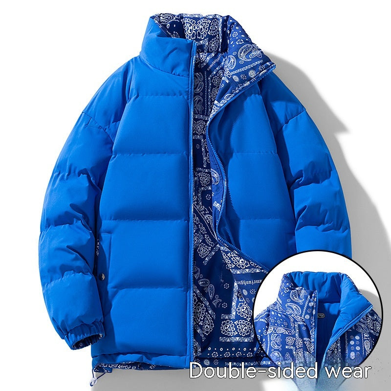 Double-sided Wear Couple Cotton-padded Puffer Clothes