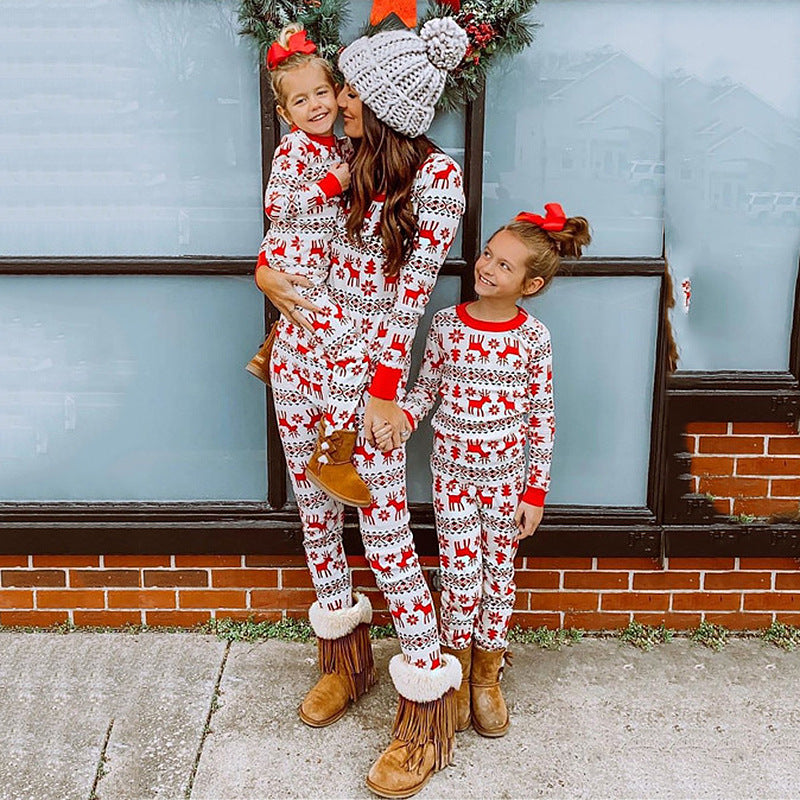 Home Pajamas Parent-child Pyjamas Suit