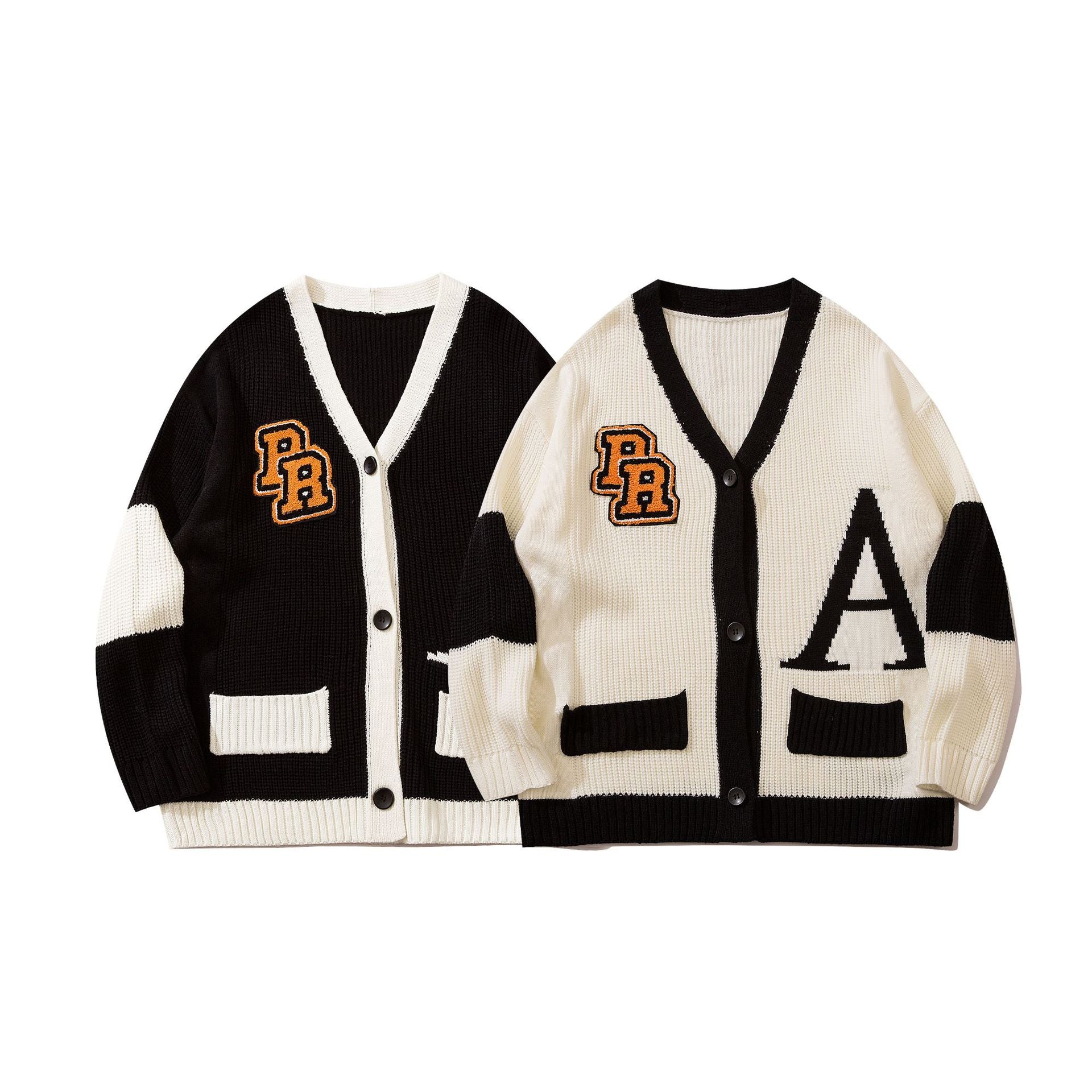 Men And Women Tide Brand Street Loose Casual Couple Sweater Jacket