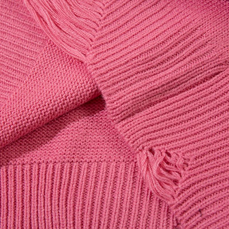 Butterfly Embroidery Sweater Original Bow Bandage Warm Autumn Pullovers Fashion Loose Round Neck Long Sleeves