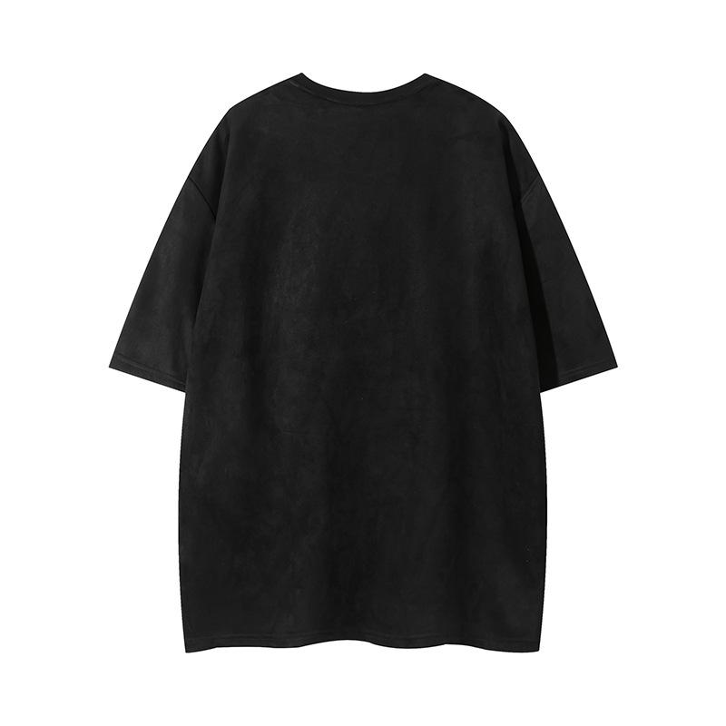 DM830 Black White S-XL 94% Polyester 6% Spandex | 2023 Spring/summer New Tide Brand T-shirt