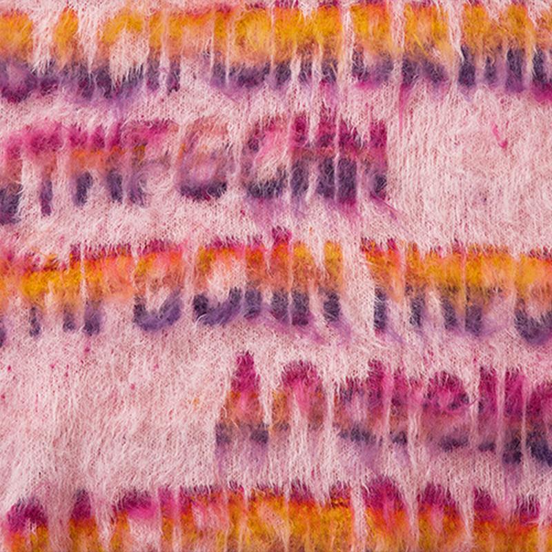 Big Colorful Letter Print Sweater Autumn Fashion Loose All-Match Pullover Winter Long Sleeve Tops