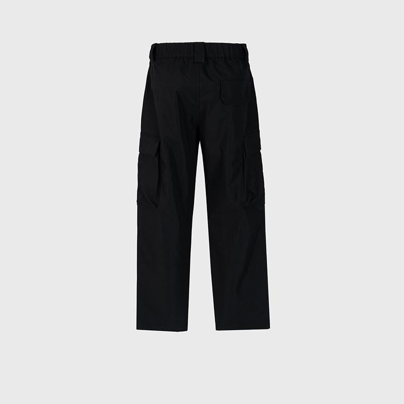 Men's And Women's Urban High Street Pleated Layer Pants Unisex High Street Style Multi-Pocket Casual Pants