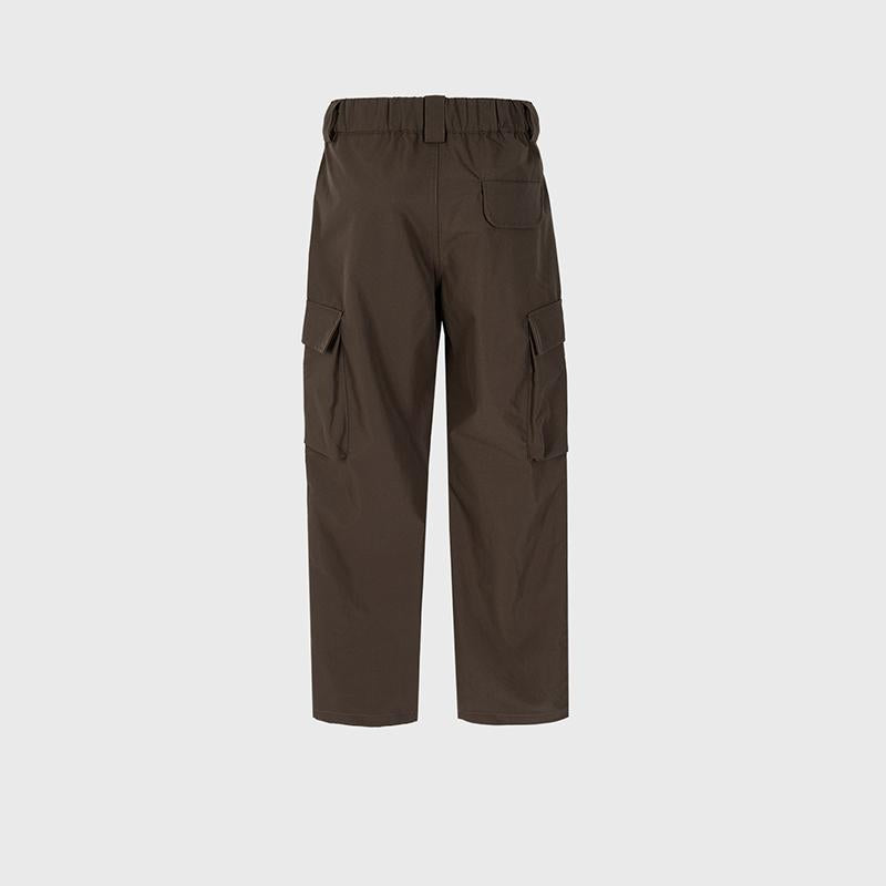 Men's And Women's Urban High Street Pleated Layer Pants Unisex High Street Style Multi-Pocket Casual Pants