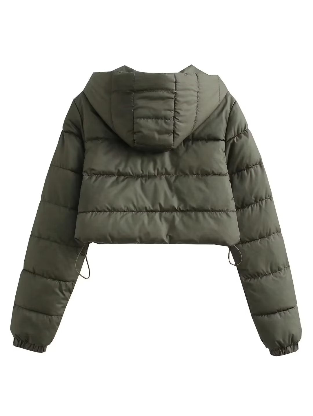 Autumn Women Clothing Urban Casual Short Hooded Cotton Coat Jacket Women