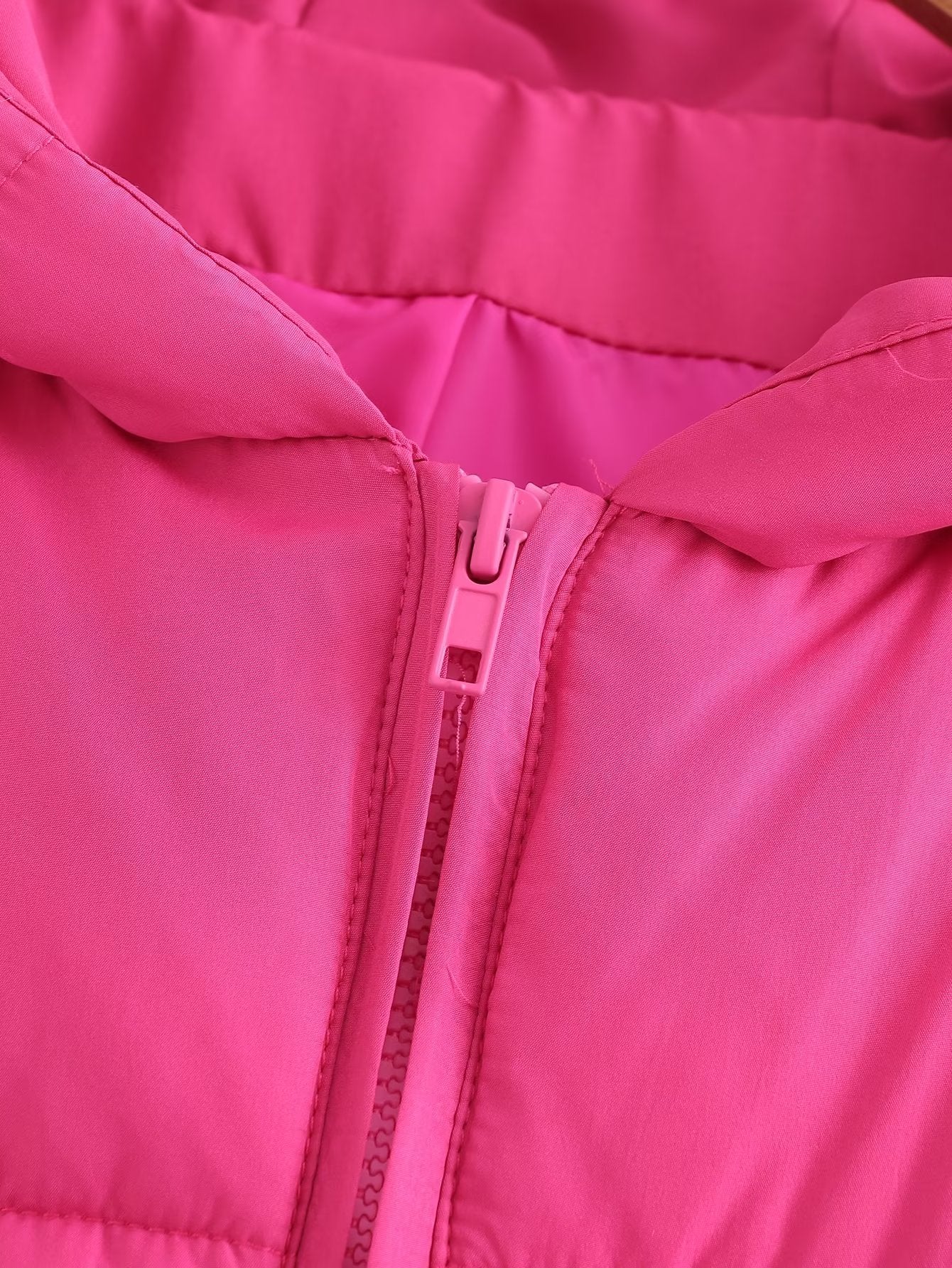 Autumn Women Clothing Urban Casual Short Hooded Cotton Coat Jacket Women