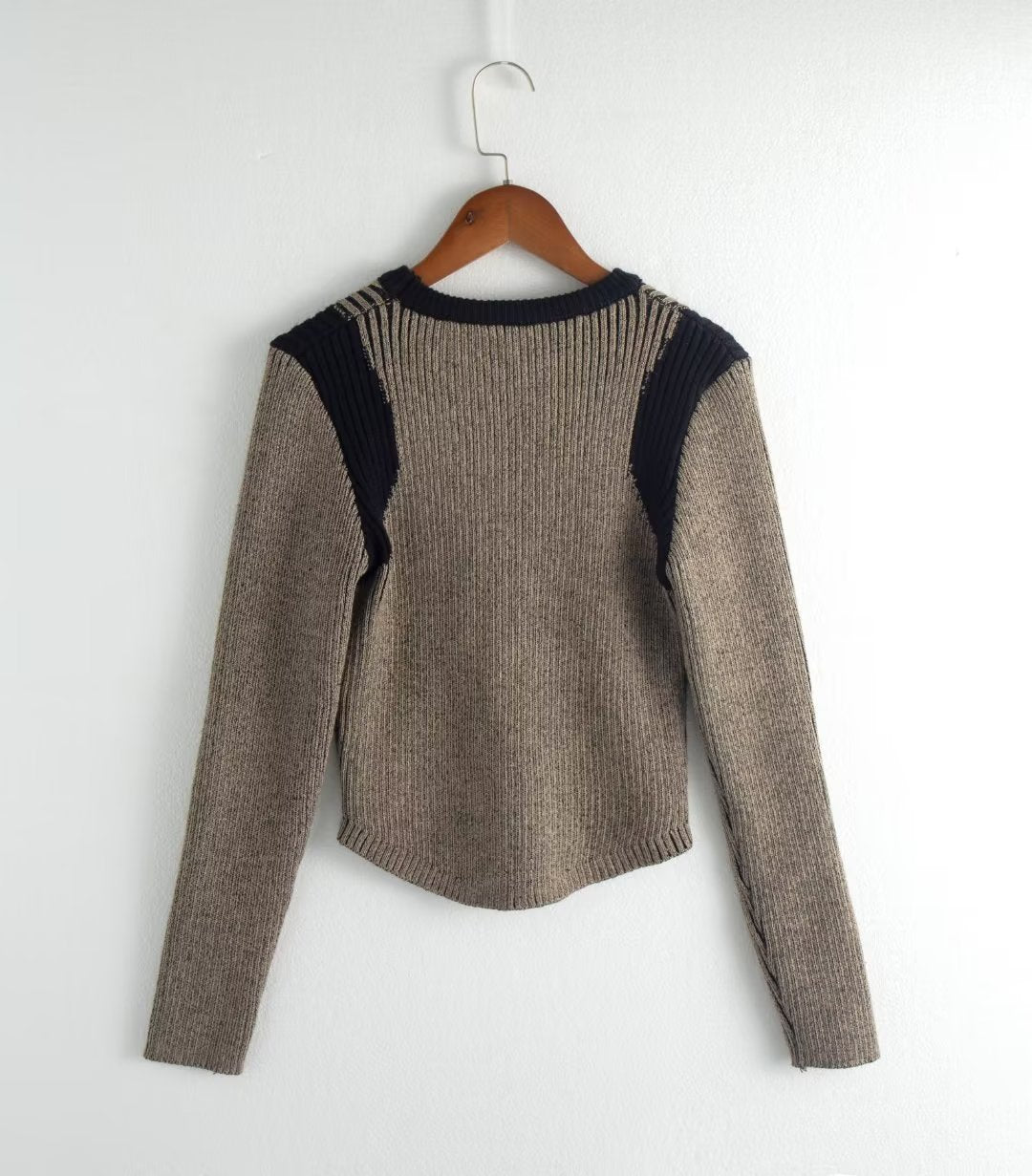 Autumn Winter Thermal Bottoming Shirt round Neck Multicolor Letter Graphic Printed Long Sleeve T shirt