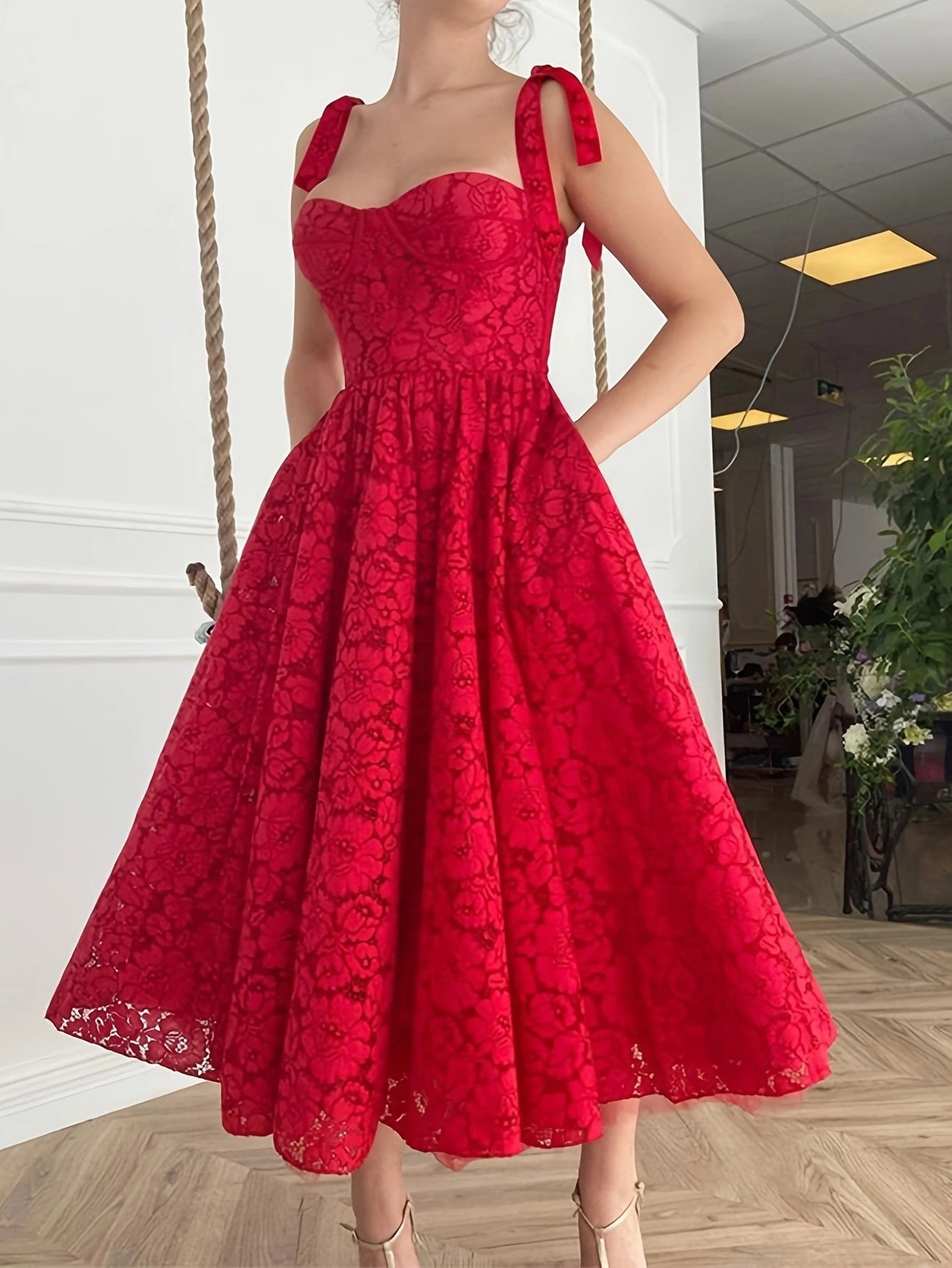 plus Size Women Clothing plus Size Dress Sleeveless Sling Dress Slim Midi Dress