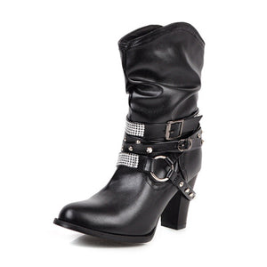 Women's Leather Martin boots