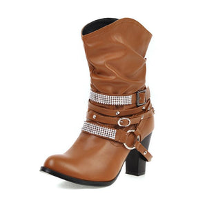 Women's Leather Martin boots