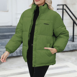 Women's Casual Warm Wind proof Cotton Coat Jacket