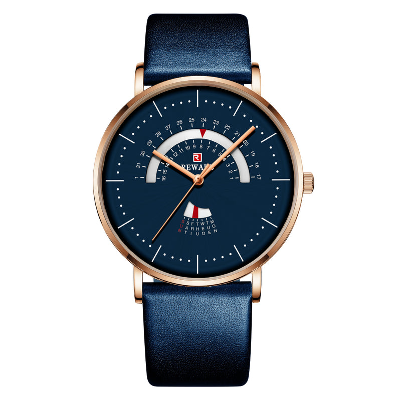 Luxury Waterproof Mesh Belt  Men's Wristwatch