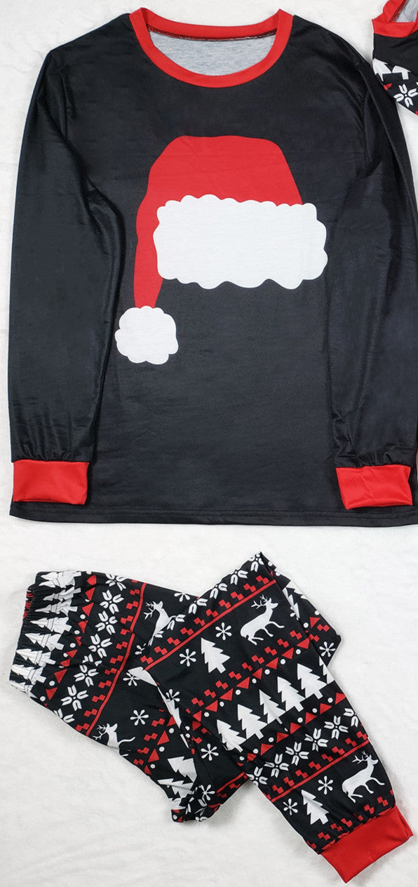 New Winter Family Christmas Pajamas Set Home Wear