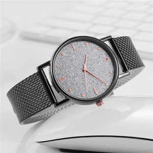 Glittered Silicone Mesh Watch