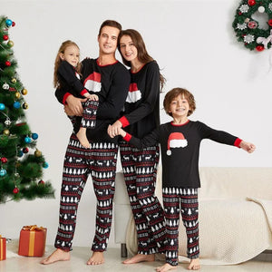 New Winter Family Christmas Pajamas Set Home Wear