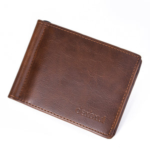 Mens Simple Vintage Mini Wallet