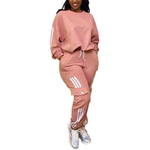 Sexy Casual Trousers Pullover Suit