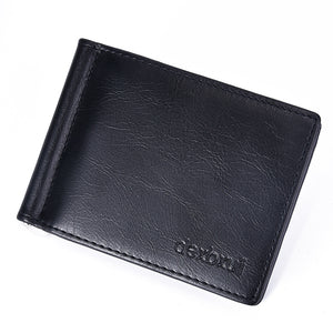 Mens Simple Vintage Mini Wallet