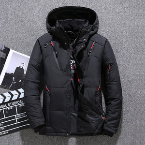 Thick Detachable Hooded Winter  Jacket