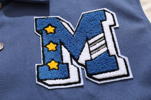 Money mob Cartoon Basketball Varsity Jacket