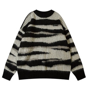 Sweater Loose Simple Design Warm Autumn Knitted Casual Long Sleeves Fashion O Neck Trendy Pullovers