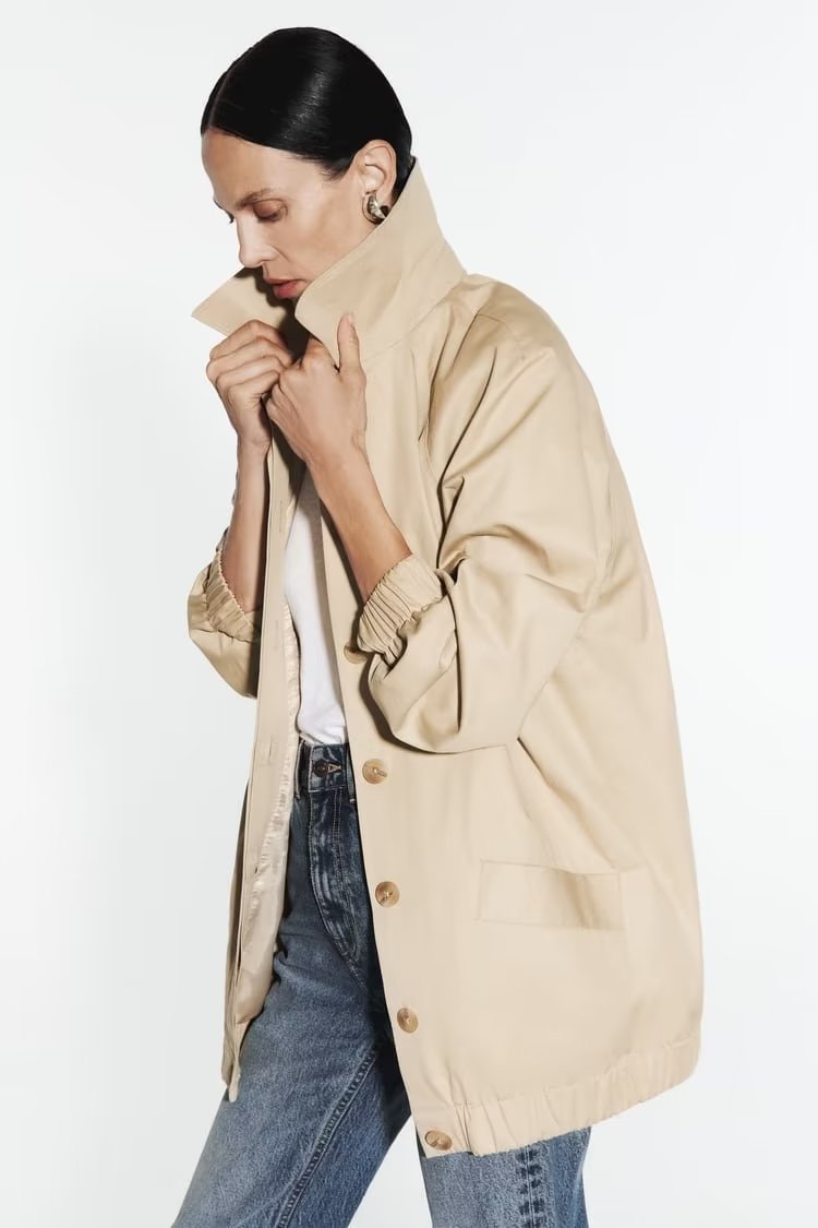 Supply Autumn Casual Long Bomber Jacket Jacket