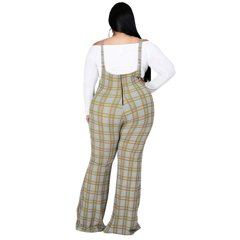 Plus Size Plus Size Fall Winter Lady Sexy Sling plus Top Casual Suit