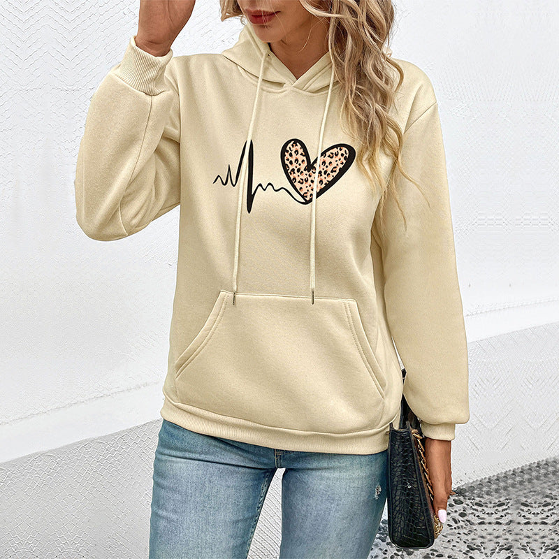 Autumn Women Wear Printed Hoodie