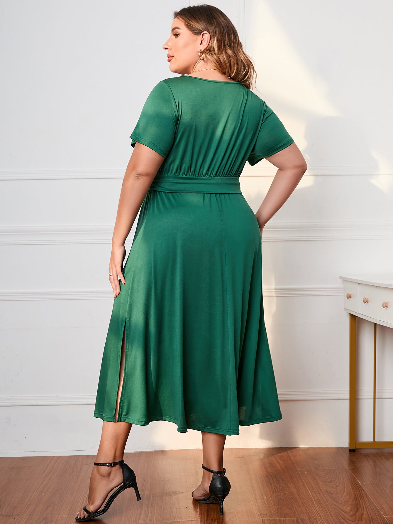 Plus Size Women Dress Loose Maxi Dress