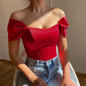 Waist Tube Top Women Clothing Satin off-Shoulder Top for Women Boning Corset Boning Corset Corset