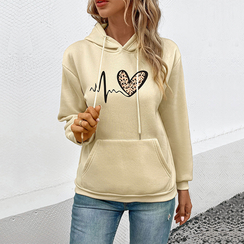 Autumn Women Wear Printed Hoodie