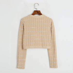 Chanel Sweater Coat Women Loose Two Piece Suit Autumn Winter Korean Knitted Cardigan Dress Set